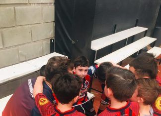 Los Peques del Baby, jugaron contra Riestra