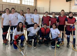 Las Mamis del Hockey enfrentaron a Argentinos Juniors