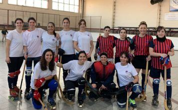 Las Mamis del Hockey enfrentaron a Argentinos Juniors