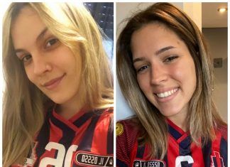 Paz y Cindy, jugadoras de la Primera del Futsal