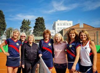 Nueva victoria de las Chicas +60 de Tenis