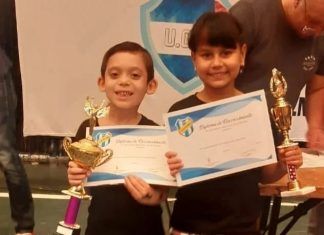 Valeria y Ciro, al Argentino de Ajedrez en San Luis
