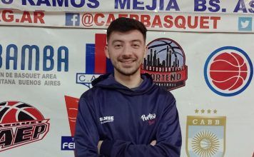FRANCO GARCIA, ENTRENADOR DE LA TIRA C DE BÁSQUET