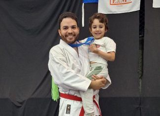 Carlos Ferrer, de Venezuela al Karate de Porteño