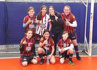 Las Menores de Futsal, campeonas del Apertura