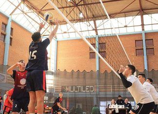 Martín Ortiz, armador y capitán de los Sub 21 de Voley