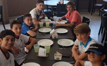 Triunfo del Sub 14 de Tenis