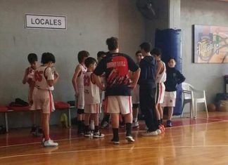 Jornada parcial en formativas de Básquet