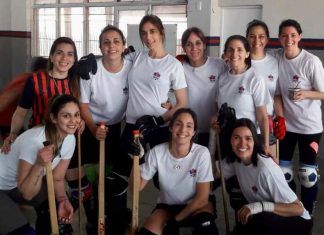 Encuentro amistoso de Hockey