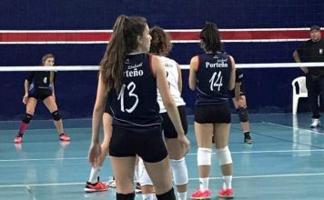 Paula Escudero, capitana de las Sub 21 del Voley que ascendió