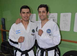 Taekwondo se sumó a la donación de alimentos