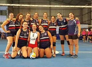 Las chicas de voley, en el Torneo de Verano
