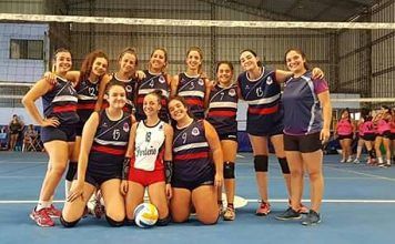 Las chicas de voley, en el Torneo de Verano